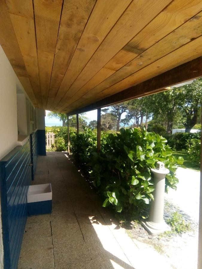 Hotel Air de camping car, caravane, tente emplacement nu avec électricité petit camping Plestin-les-Grèves Exterior foto